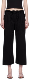 Gil Rodriguez Black 'The Lou' Lounge Pants