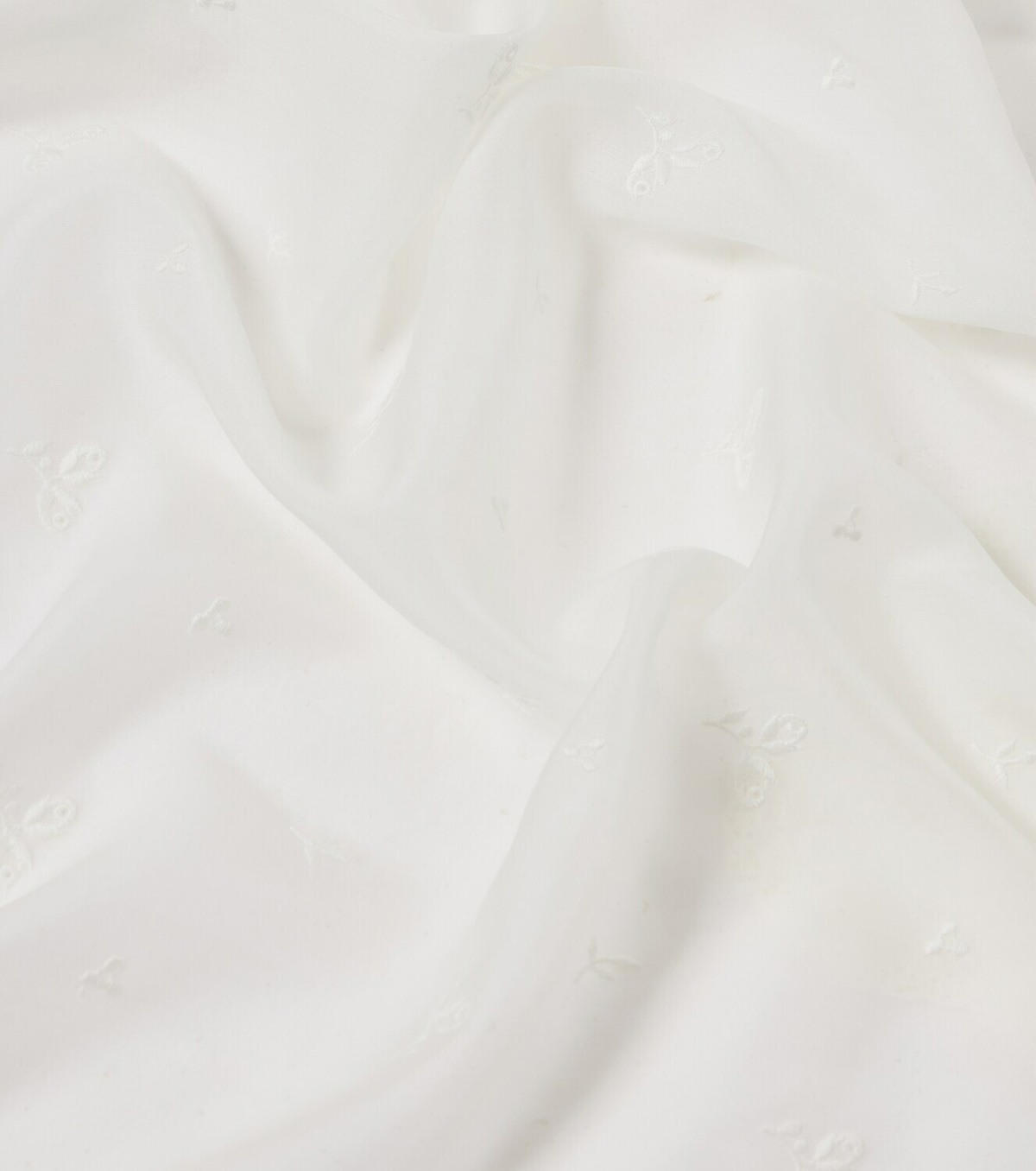 Magda Butrym Embroidered silk, wool and cotton-blend scarf