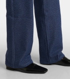 Tove Axel cotton-blend straight pants
