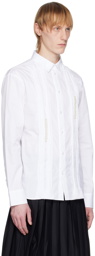 Simone Rocha White Beaded Shirt