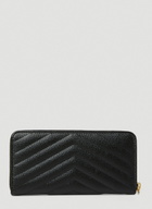 Saint Laurent Cassandre Matelassé Wallet
