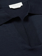 Gabriela Hearst - Cashmere Polo Shirt - Blue