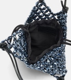 Staud Karla beaded top-handle bag