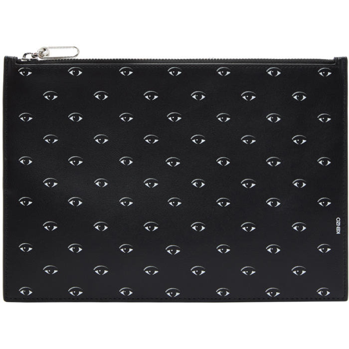 Photo: Kenzo Black Eye A4 Pouch 