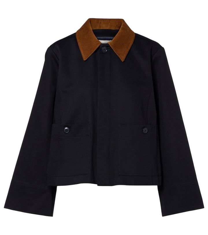 Photo: Frame Small cotton trench jacket