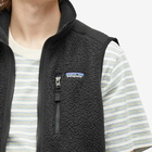 Patagonia Men's Retro Pile Vest in Black