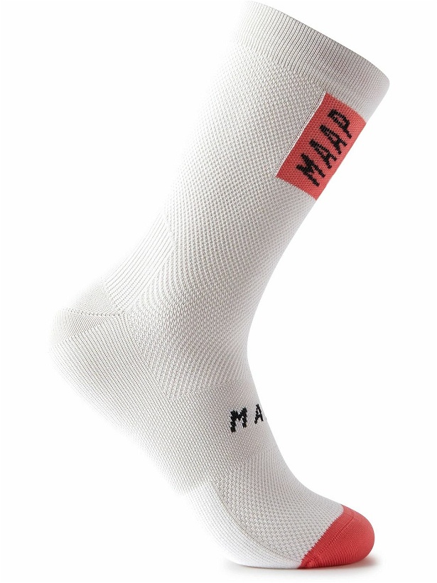 Photo: MAAP - System Stretch-Jersey Socks - White