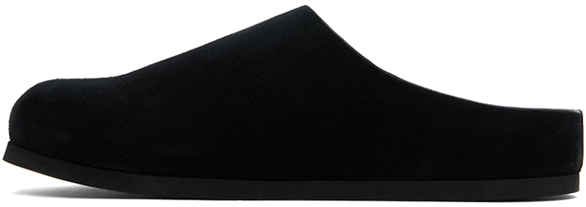 Common Projects Black Suede Loafers