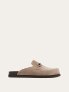 Ferragamo Mens Gancini ornament mule in Grey