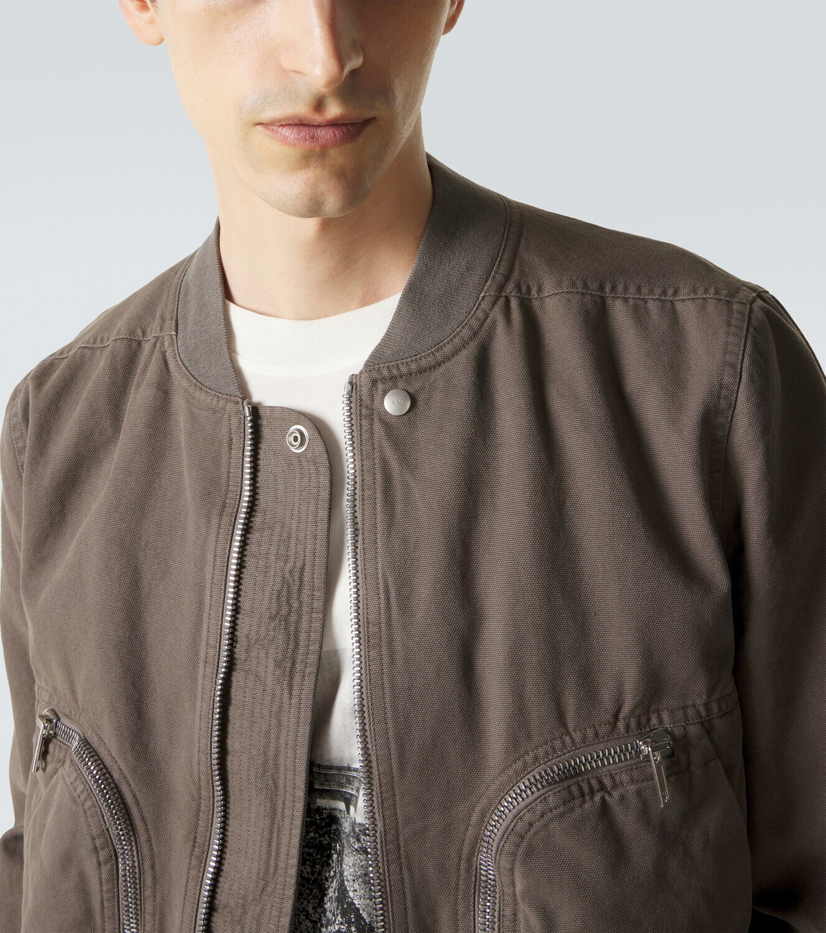 Rick Owens Cotton bomber jacket