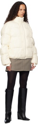 Courrèges Off-White Insulated Puffer Jacket