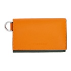 Burberry Green and Orange Finn Wallet