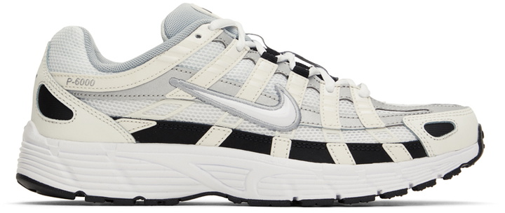 Photo: Nike White P-6000 Sneakers