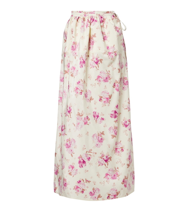 Photo: Magda Butrym Floral silk midi dress