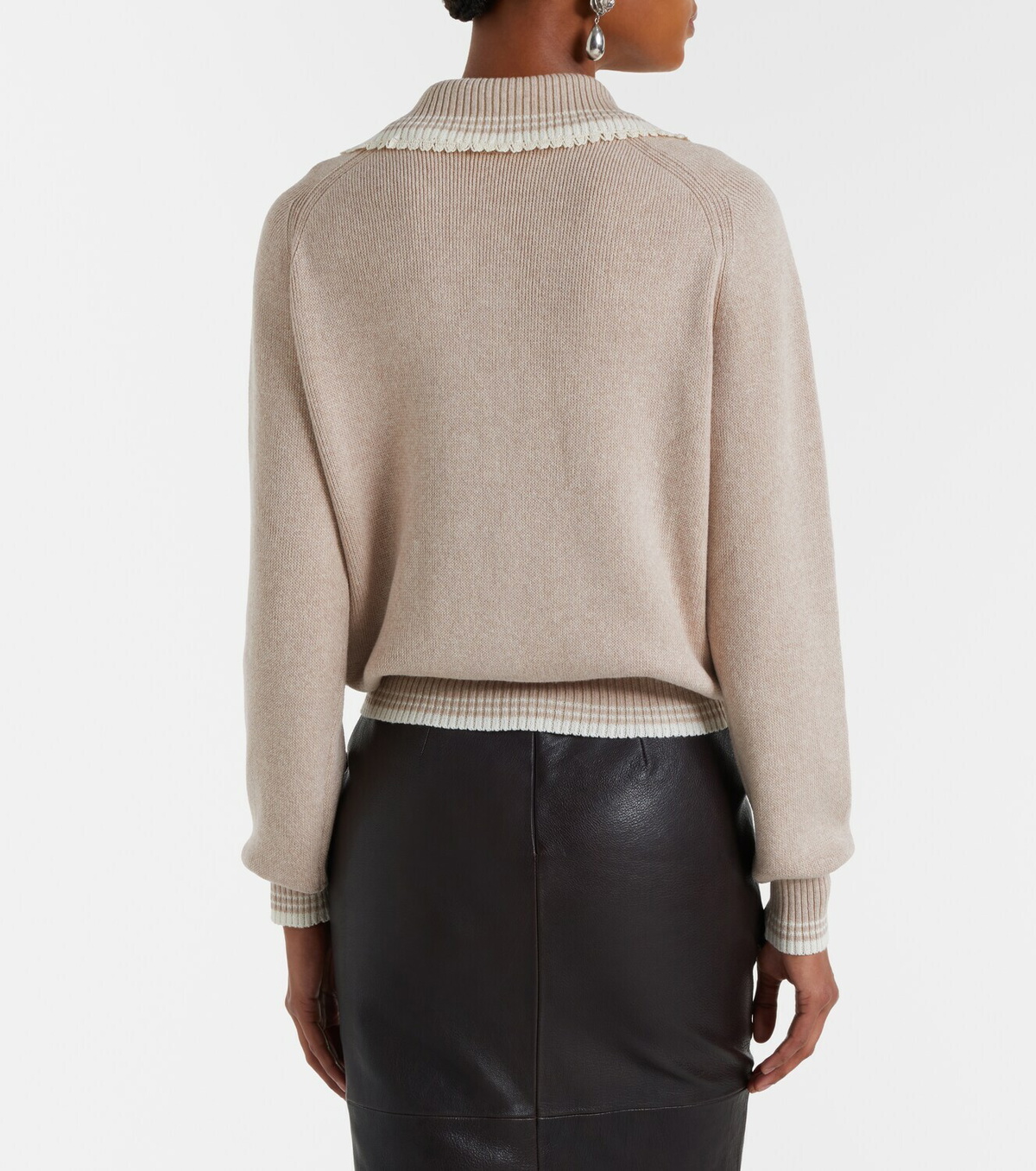 Magda Butrym Cotton and cashmere cardigan