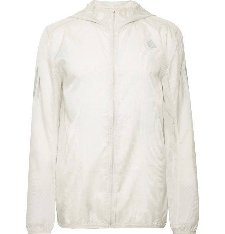 Photo: Adidas Sport - Response Ripstop Hooded Jacket - White