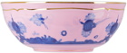 Ginori 1735 Pink Oriente Italiano Bowl