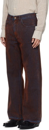 MMIC Brown Saint Flare Jeans