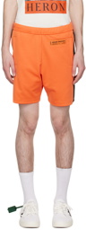 Heron Preston Orange NF Shorts
