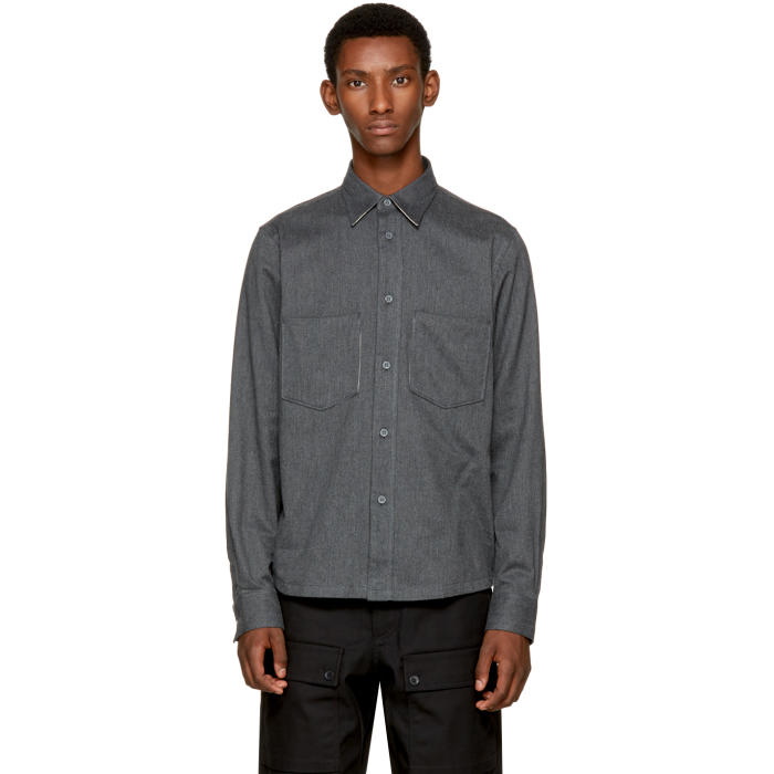 Photo: Acne Studios Grey Denver Shirt 