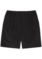 Picante Pleated Shell Shorts Black
