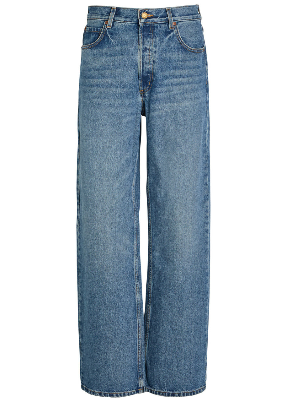 B Sides Bec Straight-leg Jeans Blue