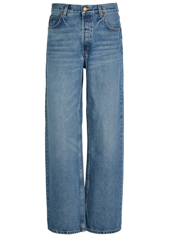 Photo: B Sides Bec Straight-leg Jeans Blue