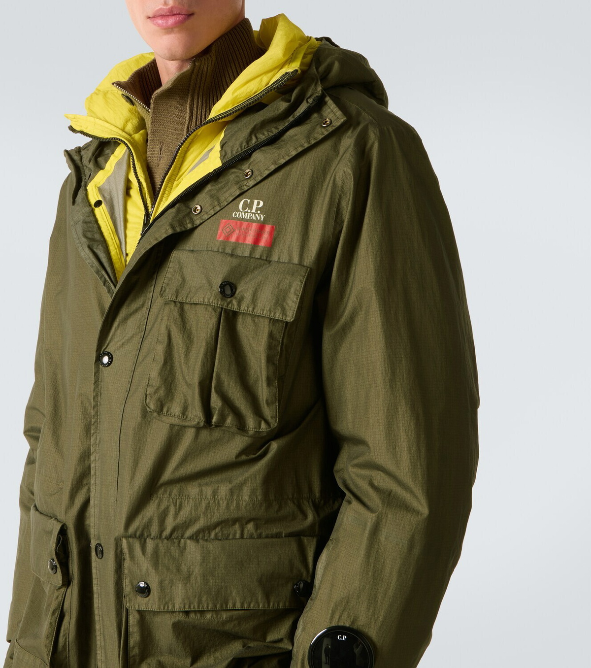 C.P. Company Mille Goggles down jacket
