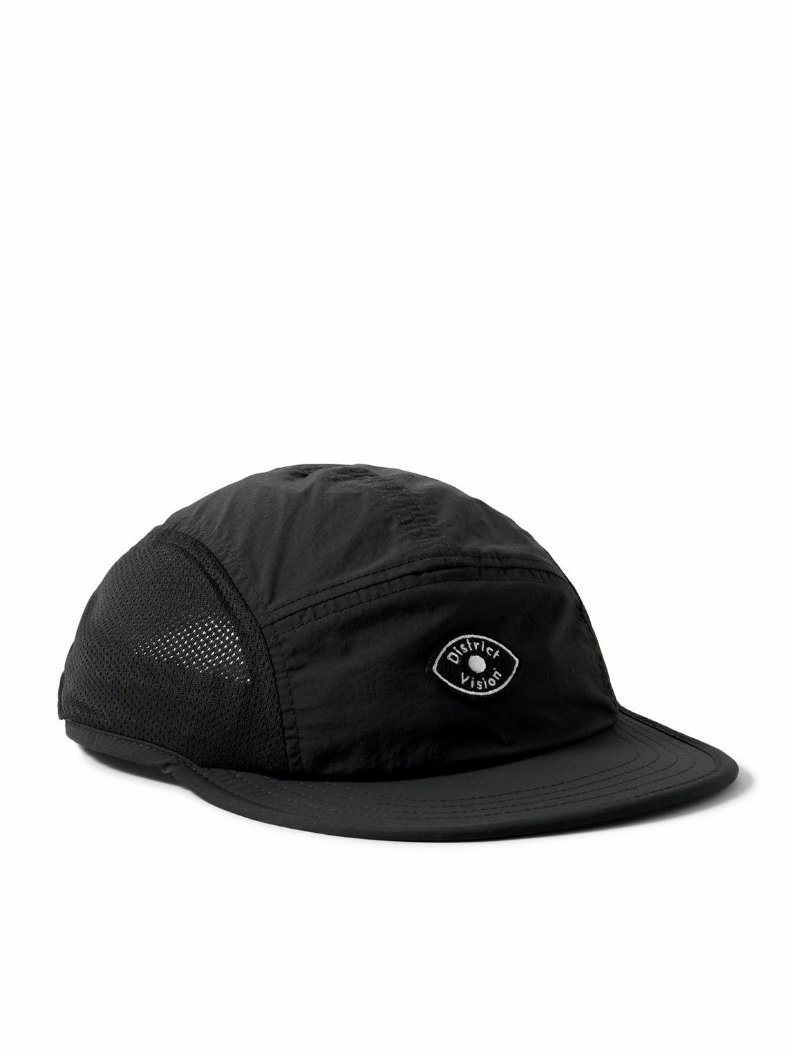 日本初の Panelled Logo-Appliquéd - VISION DISTRICT Shell Cap Mesh and ウォーキング・ランニングウェア