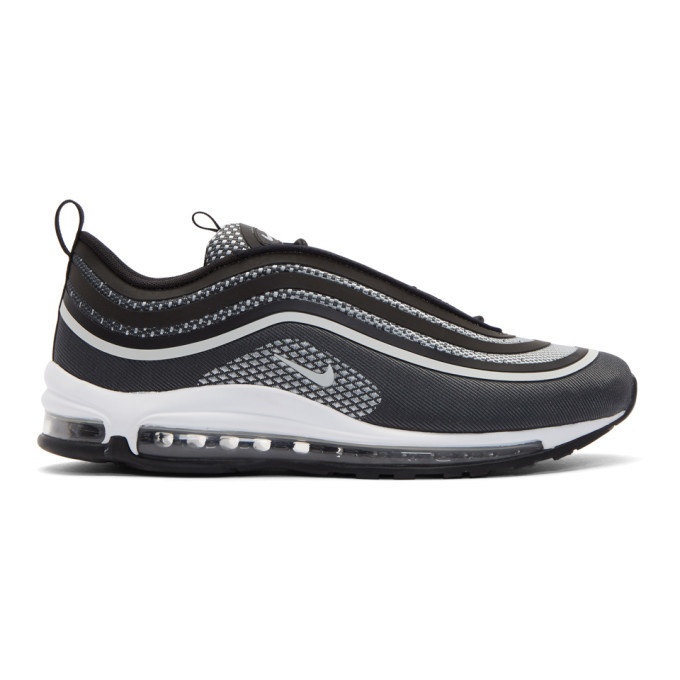 Photo: Nike Black and Grey Air Max 97 Ultra 17 Sneakers