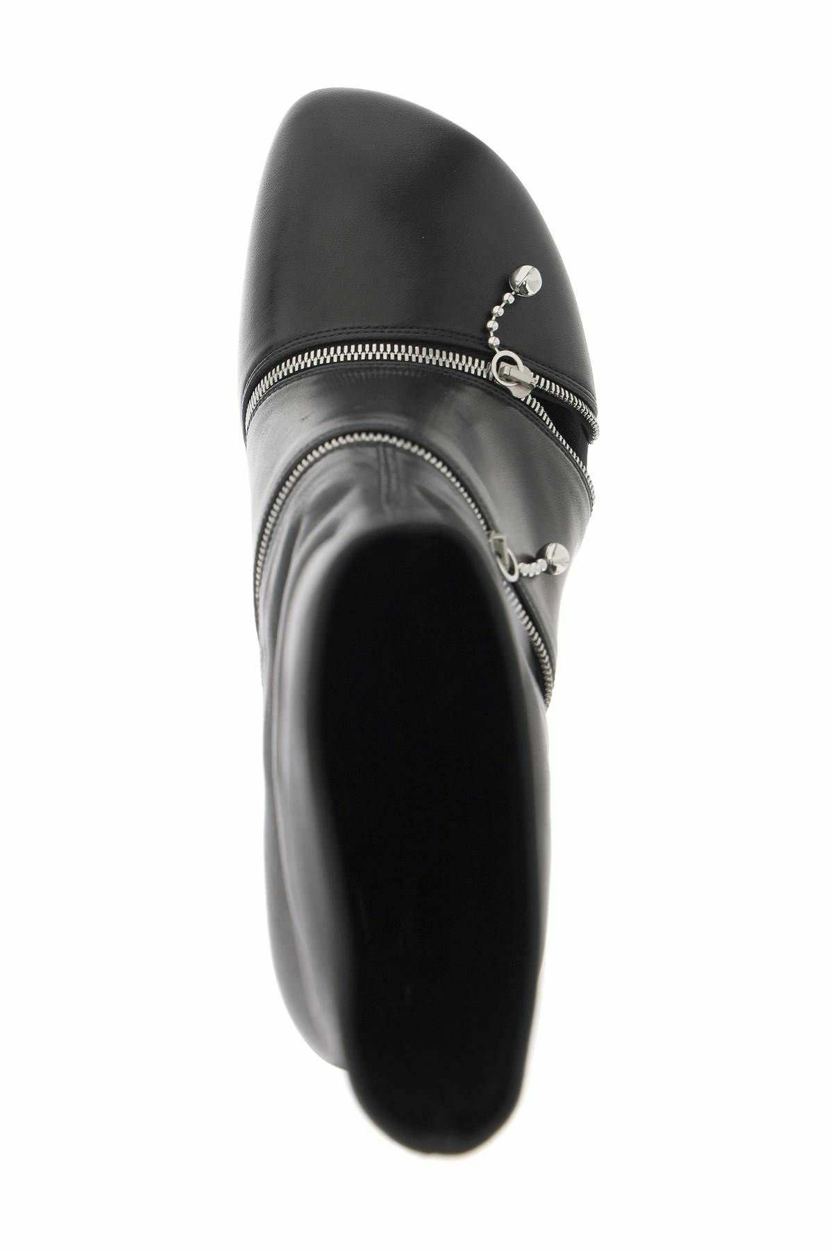 Burberry Black Leather Ankle Boots main image 0