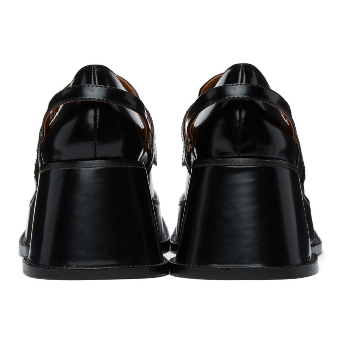 Shushu/Tong Black Platform Loafers Shushu/Tong