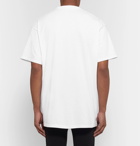 Balenciaga - Logo-Print Cotton-Jersey T-Shirt - Men - White