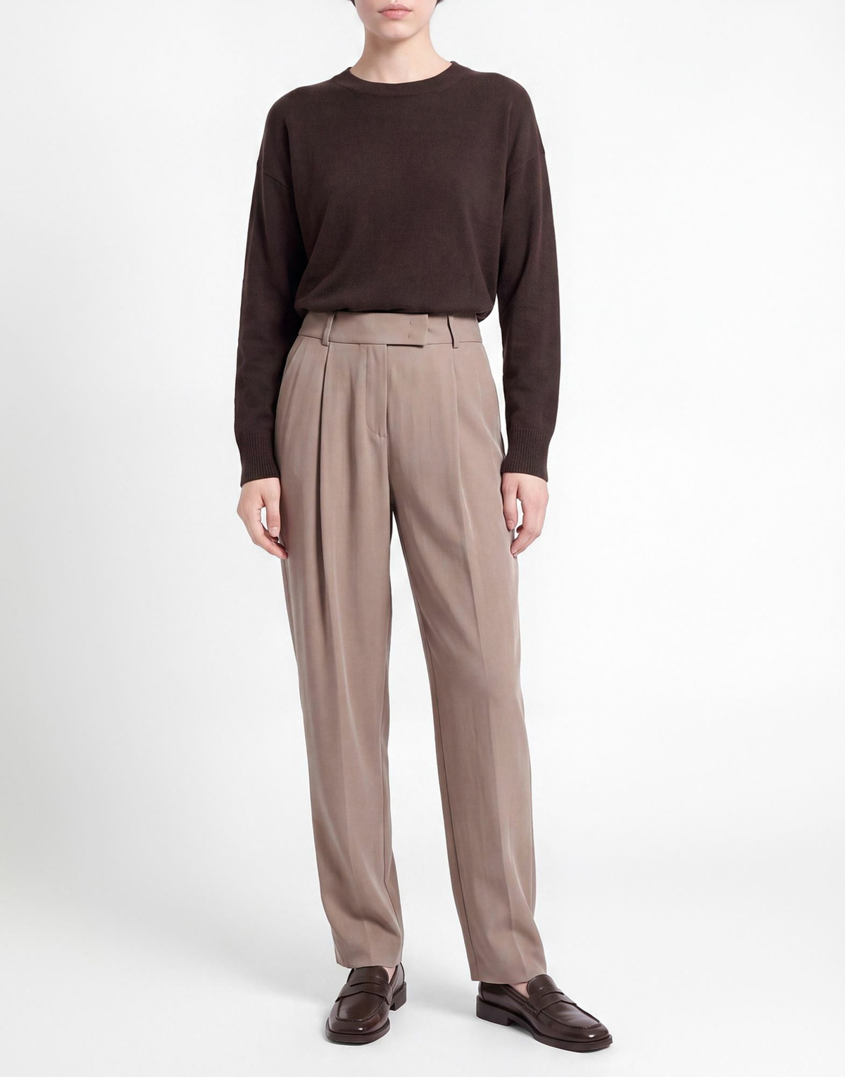 Giorgio Armani Womens Pants in Beige