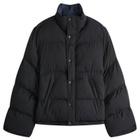 Balenciaga Men's Reversible Puffer Jacket in Black