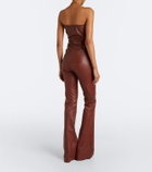 Stouls Gege leather flared pants