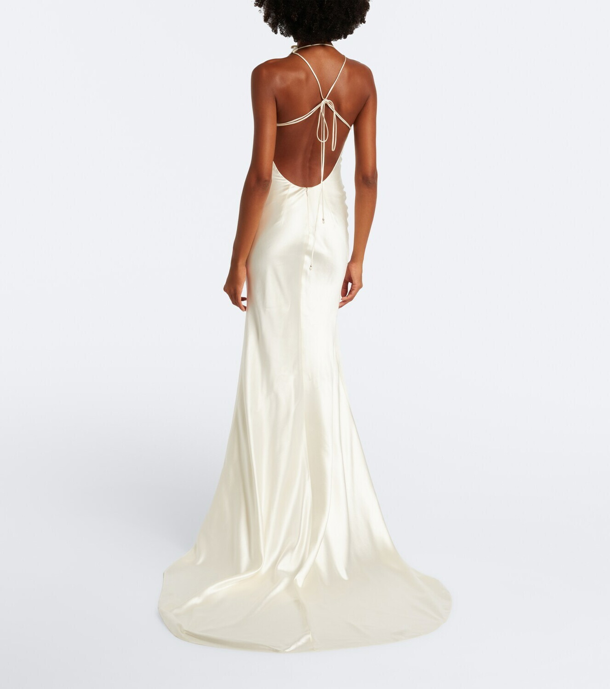 Danielle Frankel Bridal Stella wool and silk gown