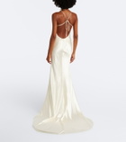 Danielle Frankel Bridal Stella wool and silk gown