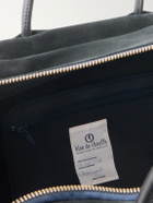 Bleu de Chauffe - Sac Voyage Leather-Trimmed Suede Weekend Bag