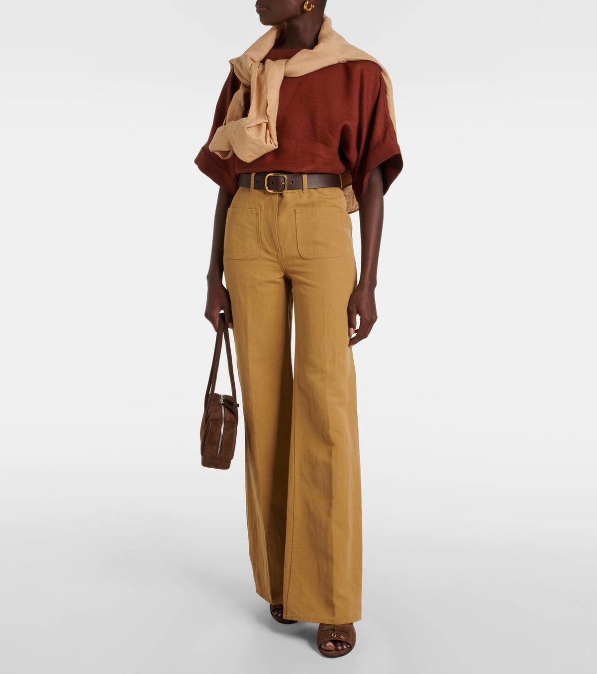 Loro Piana Summer Charms suede mules