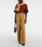 Loro Piana Summer Charms suede mules