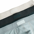 SKIMS Men's Cotton Boxer Brief 5" - 3-Pack in Verdant Multi