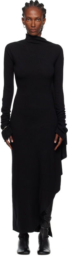 Photo: Ann Demeulemeester Black Vabu Maxi Dress