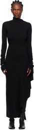 Ann Demeulemeester Black Vabu Maxi Dress