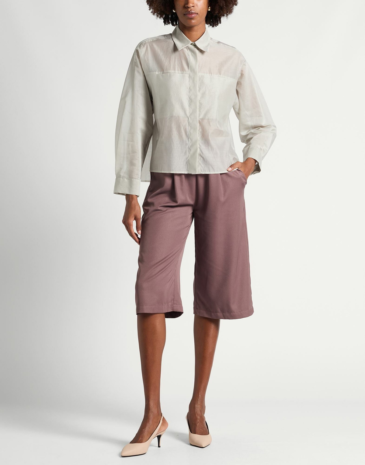Peserico Womens Shirt Light in Grey