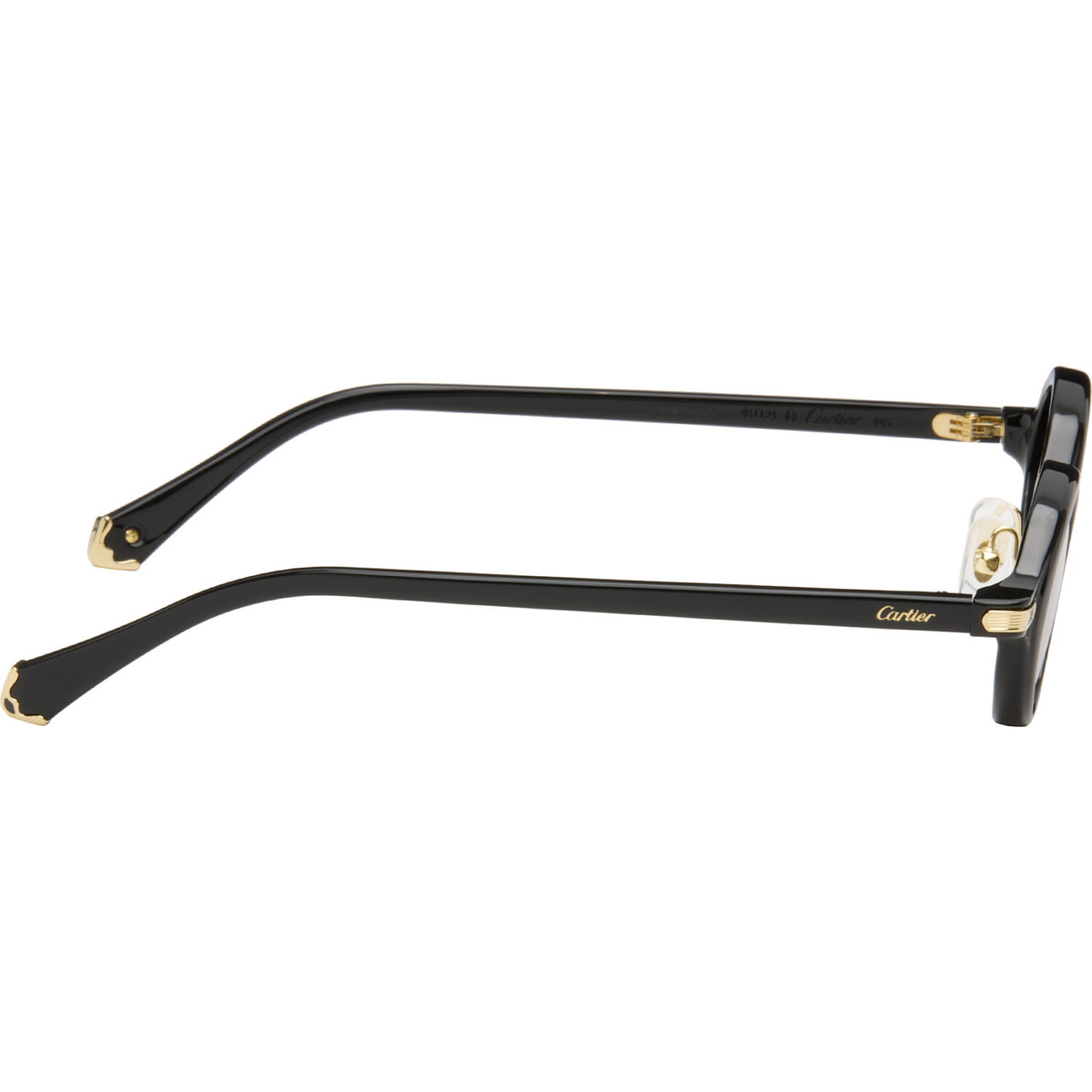 Cartier Black 'Première de Cartier' Sunglasses