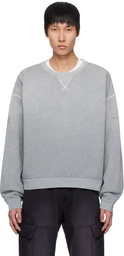 1017 ALYX 9SM Gray Garment Dye Boxy Crewneck Sweatshirt