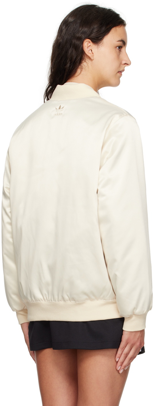 adidas Originals Off-White Collegiate Bomber Jacket