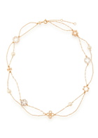 Tory Burch Forget Me Not Layered 18kt Gold-plated Necklace - One Size