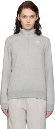Nike Gray Sportswear Club Fleece Sweatshirt